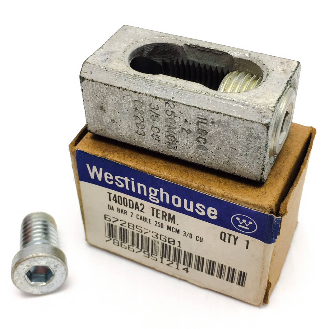 T400DA2 Westinghouse Terminal Block, 250 MCM, 3/0 - 0