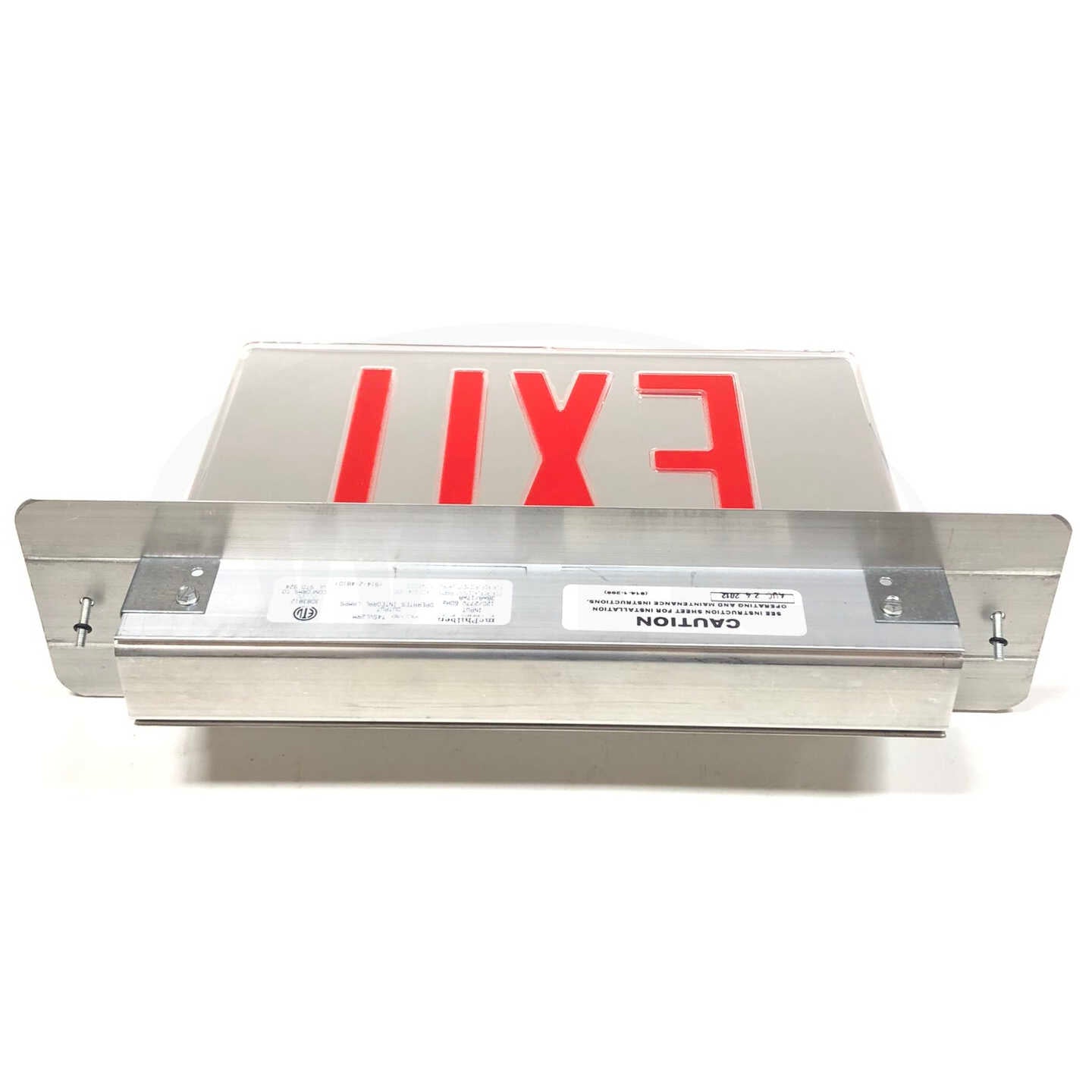T45VL2RM Philips LED Exit Sign, Red