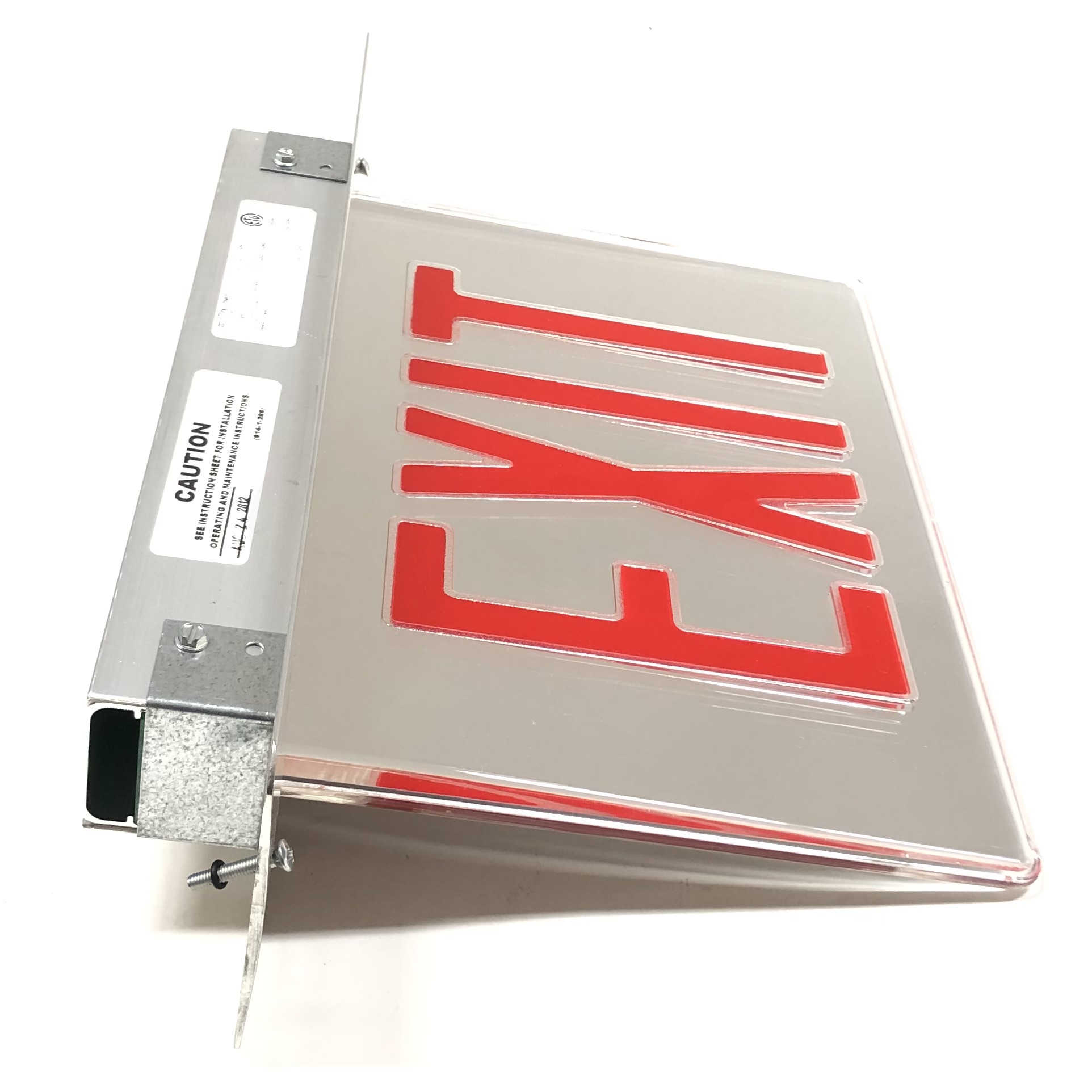 T45VL2RM Philips LED Exit Sign, Red - 0