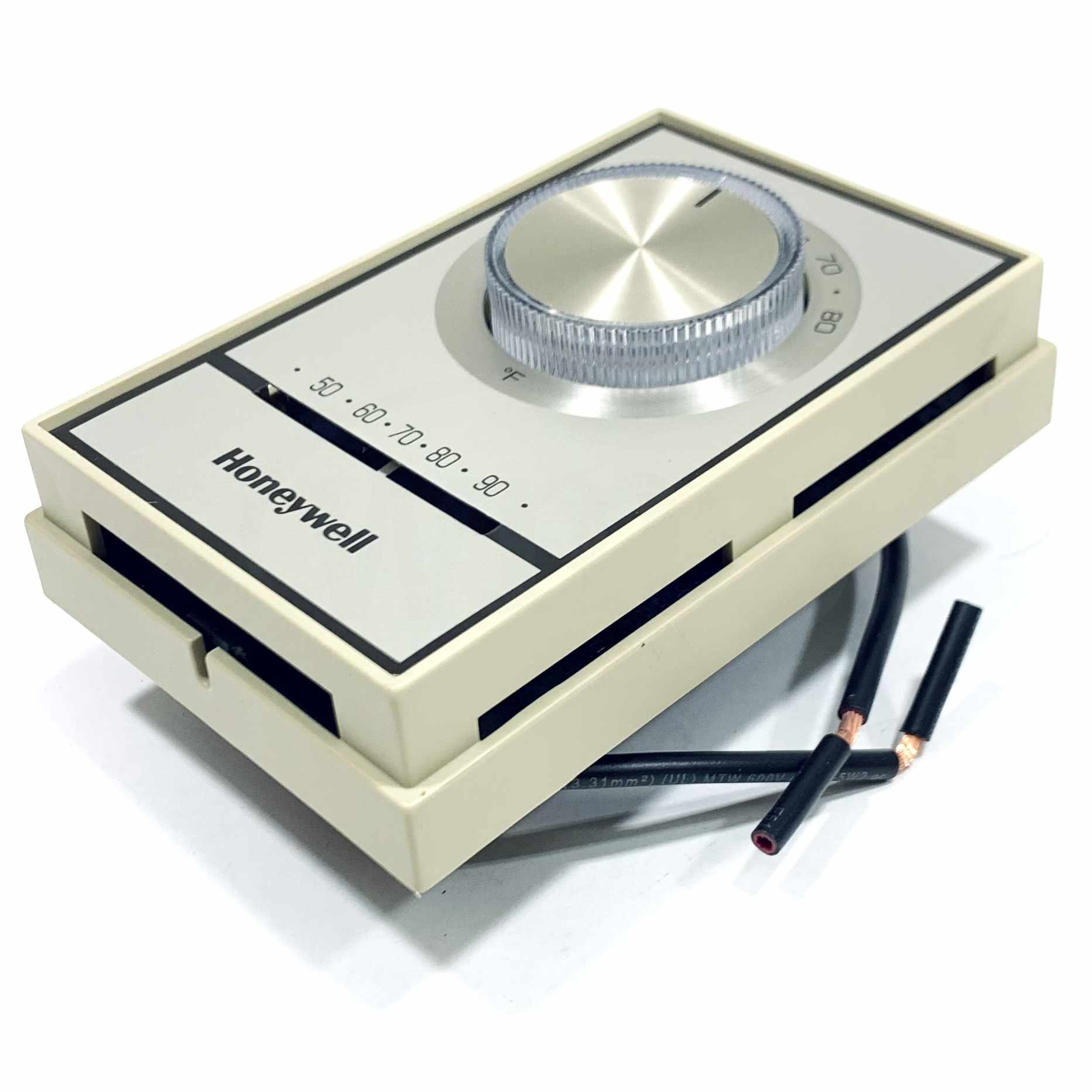 T498A1778 Honeywell Tradeline Line Volt Electric Heat Thermostat, Beige