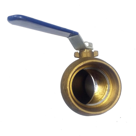 T58570 Nibco 2" Bronze Ball Valve, Inline, FNPT