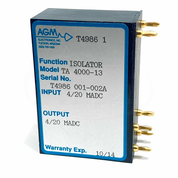 TA4000-13 AGM Electronics Isolator, 4/20 MADC