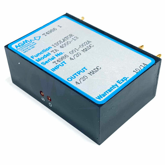 TA4000-13 AGM Electronics Isolator, 4/20 MADC