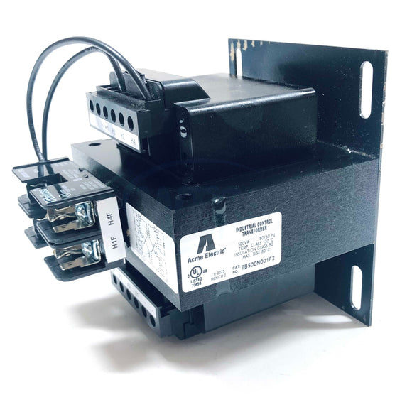 TB500N001F2 Acme Electric Industrial Control Transformer, 500VA, 50/60Hz