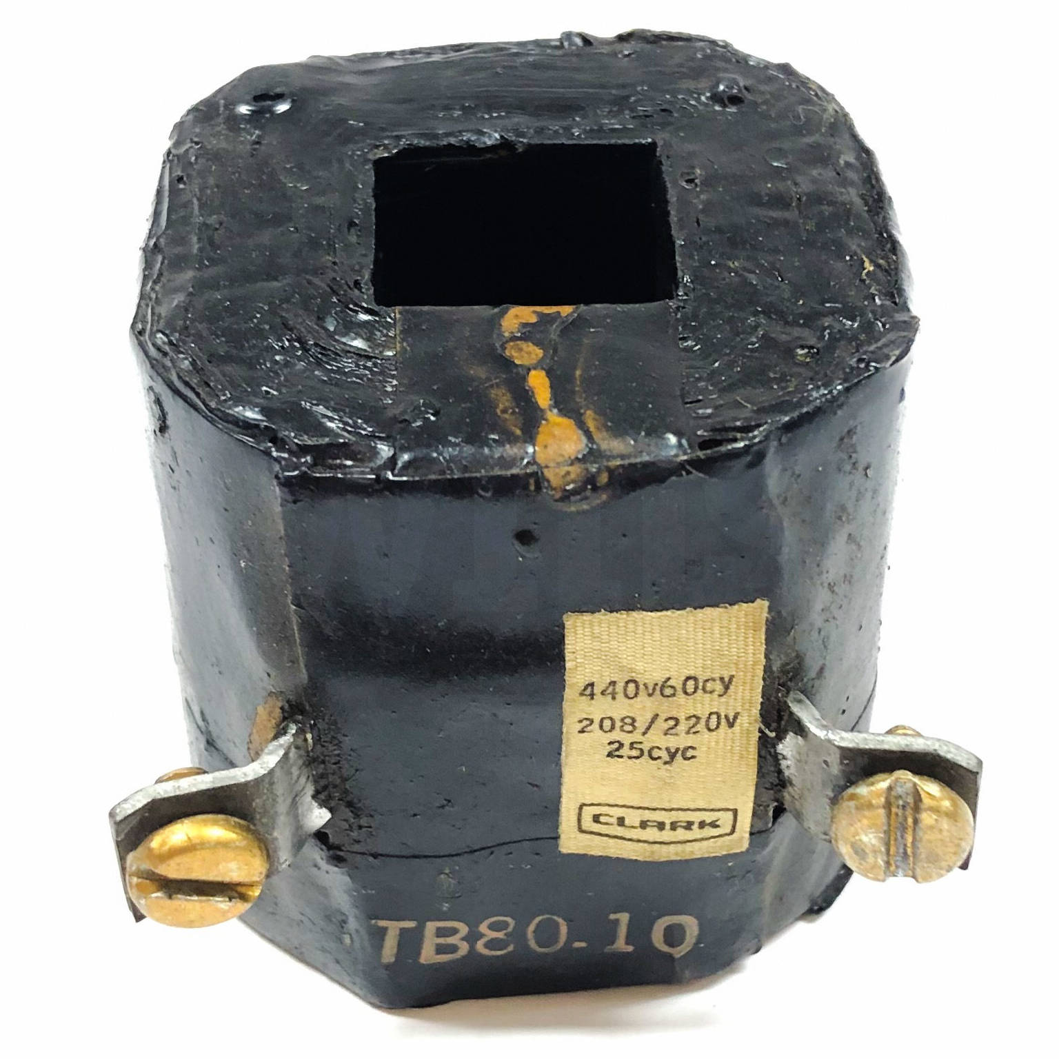 TB80-10 Clark Magnetic Coil, 440 V/60 Hz, 208 V-220 V/25 Hz