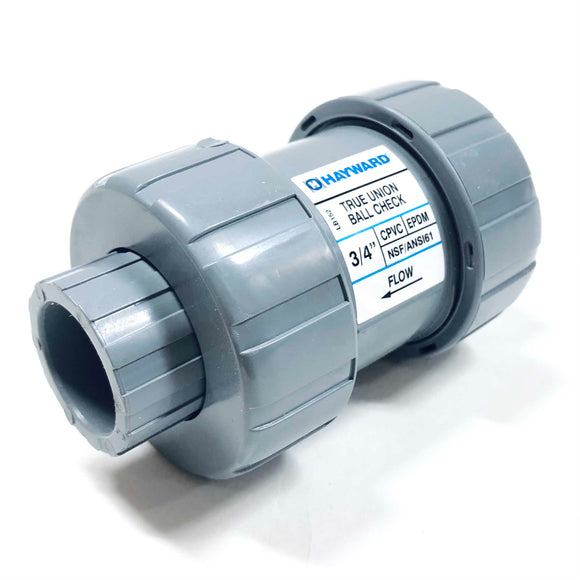 TC20075STE Hayward Check Valve, 3/4"