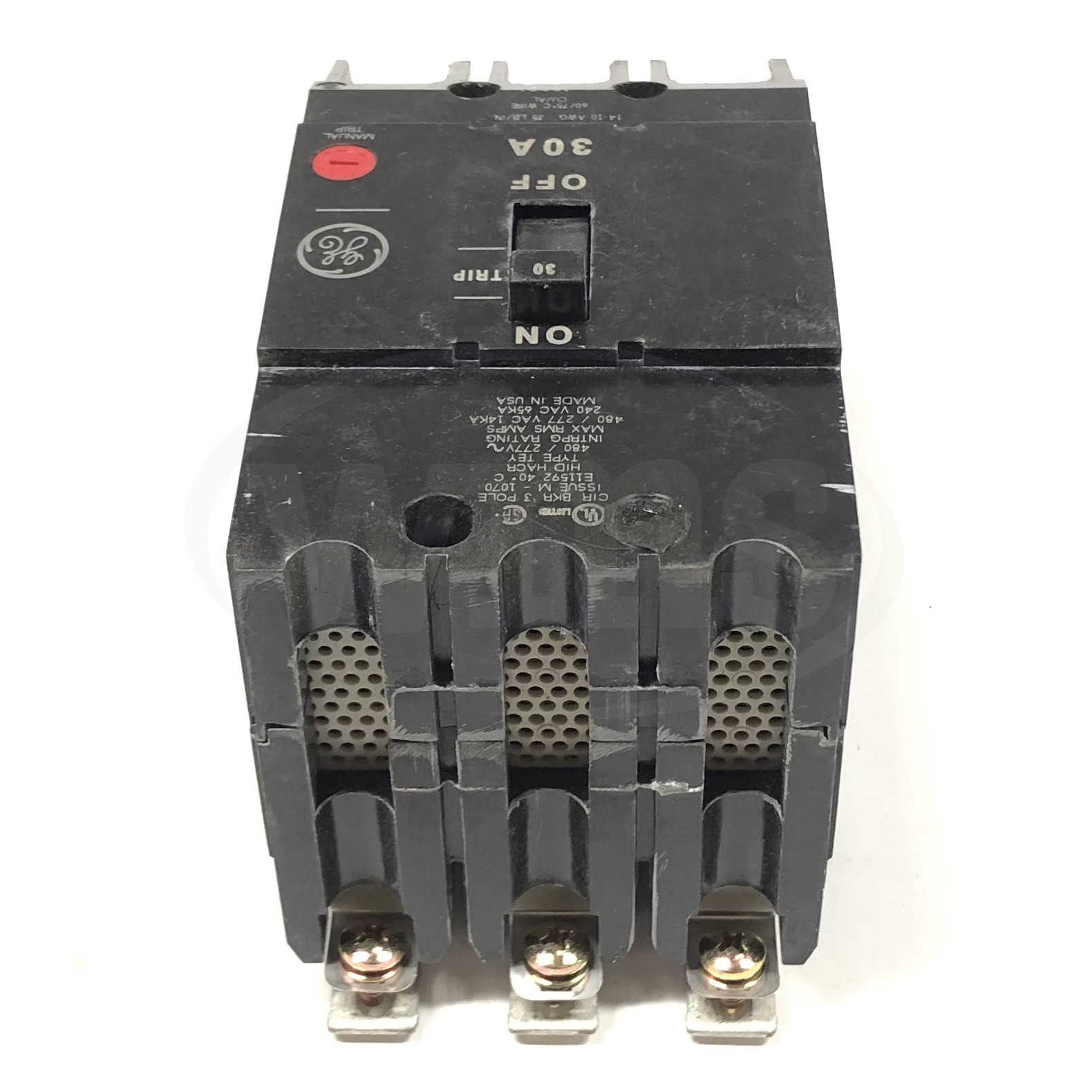 TEY330 General Electric Molded Case Circuit Breaker 3 Pole - 0