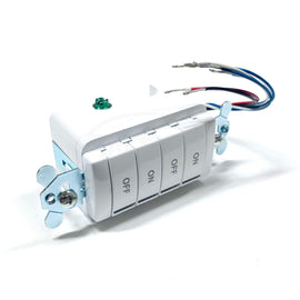 sPODM-2P-2SA-WH SensorSwitch Switchpod Mechanical, Low Voltage, White
