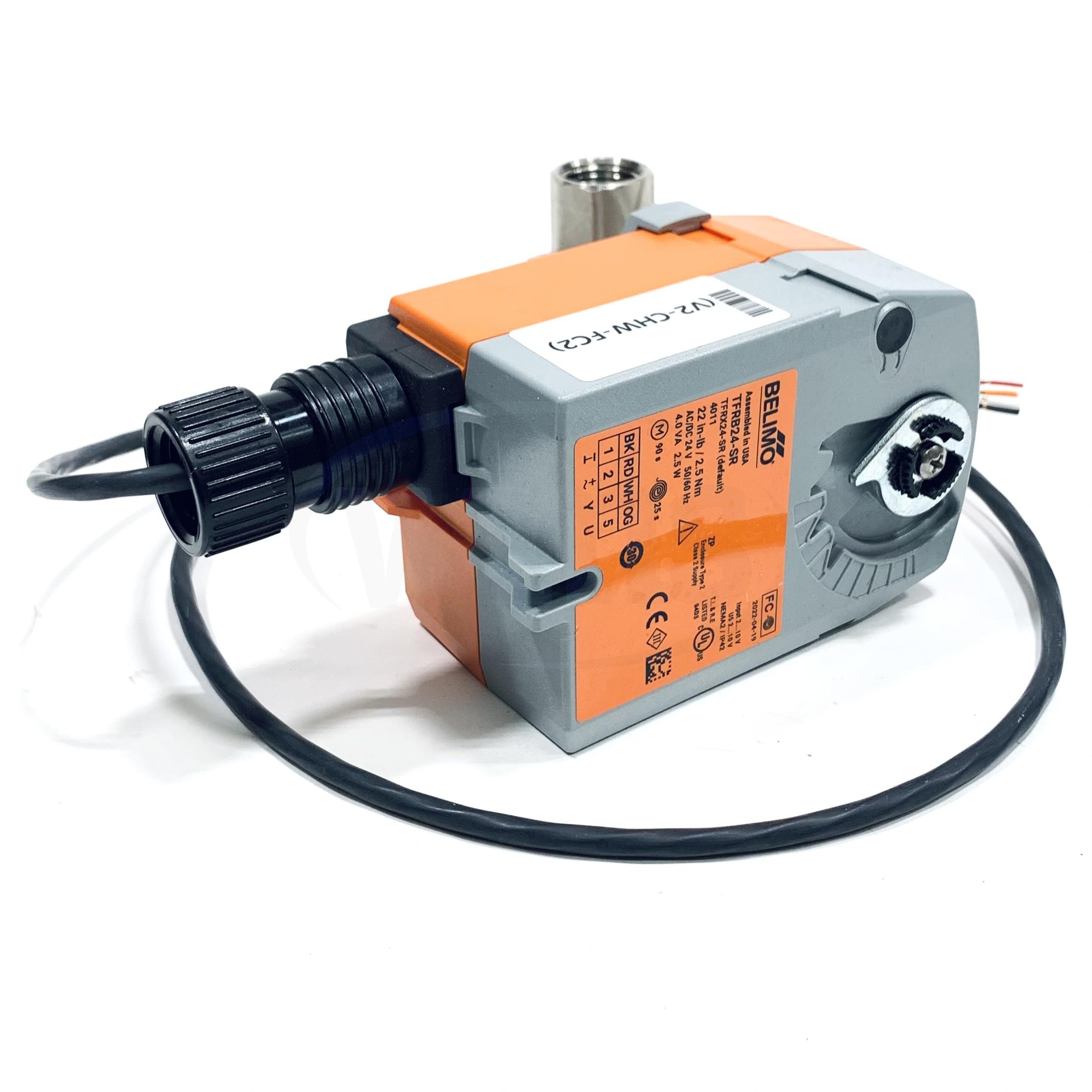 TFRB24-SR Belimo Pneumatic Valve Actuator, 24 VAC