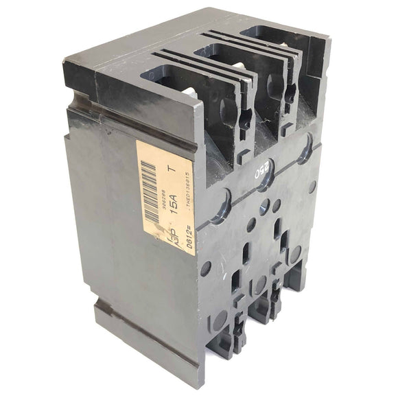 THED136015 General Electric HI-Breaker Circuit Breaker 15A, 600Vac, 250VDC, 3Pol