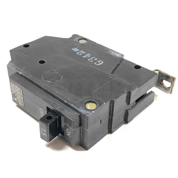 THQB1115 General Electric Bolt On Circuit Breaker, 1-Pole, 15 Amp, 120/240AC