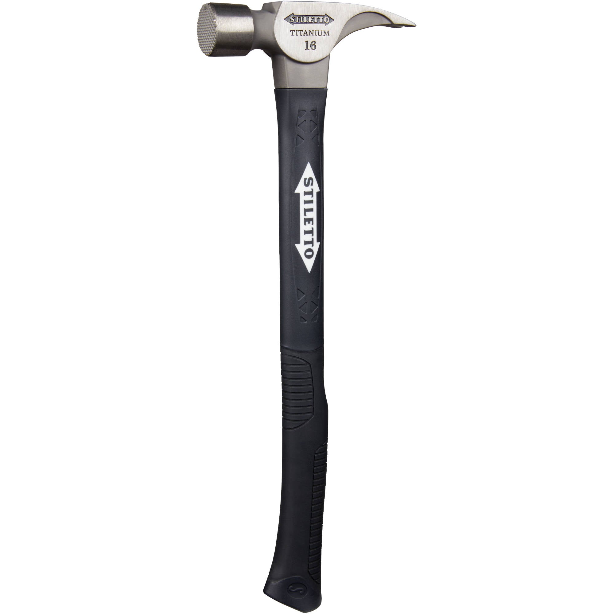 TI16MC-F Stiletto 16oz Milled/Curved Fiberglass Handle Hammer - 0