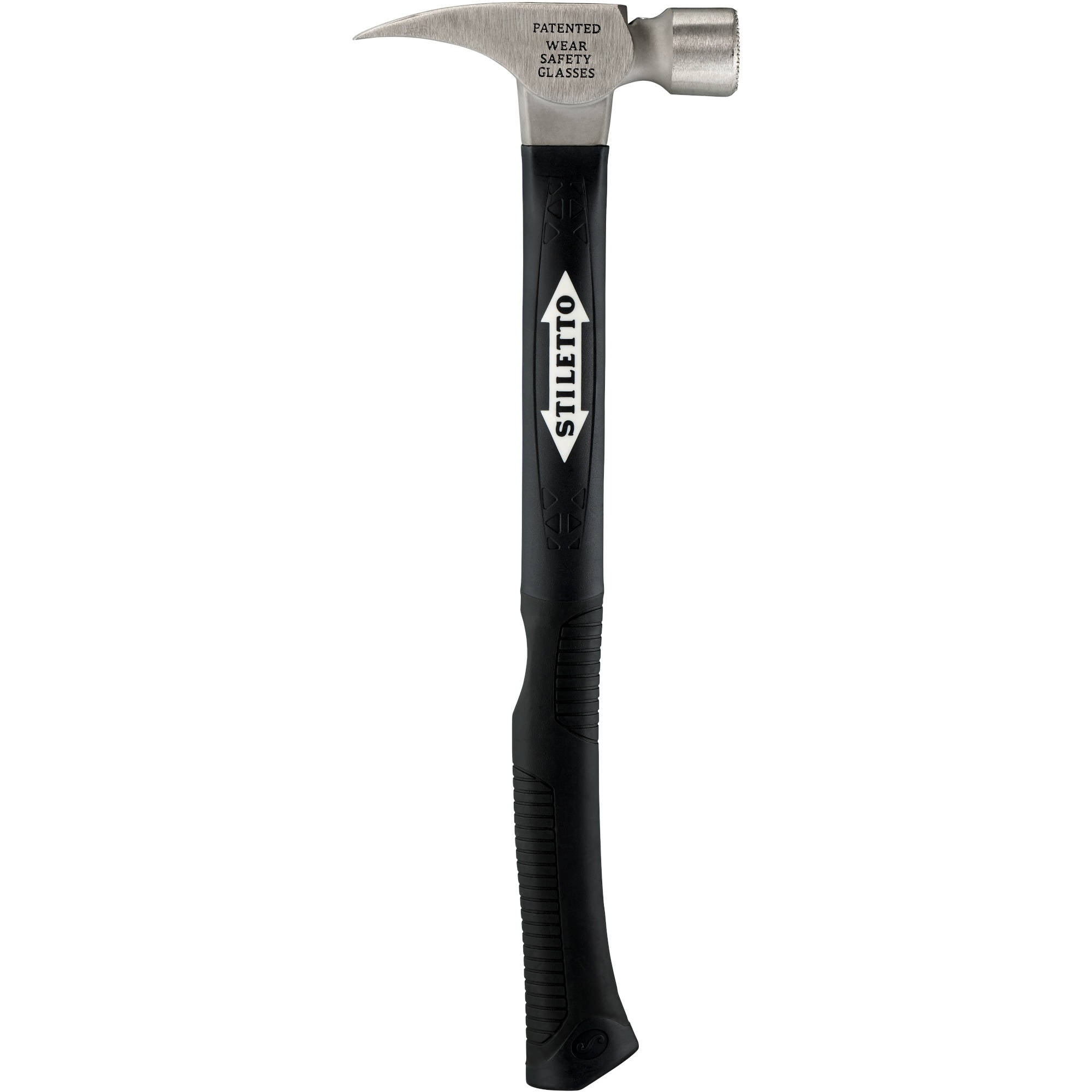 TI16MC-F Stiletto 16oz Milled/Curved Fiberglass Handle Hammer
