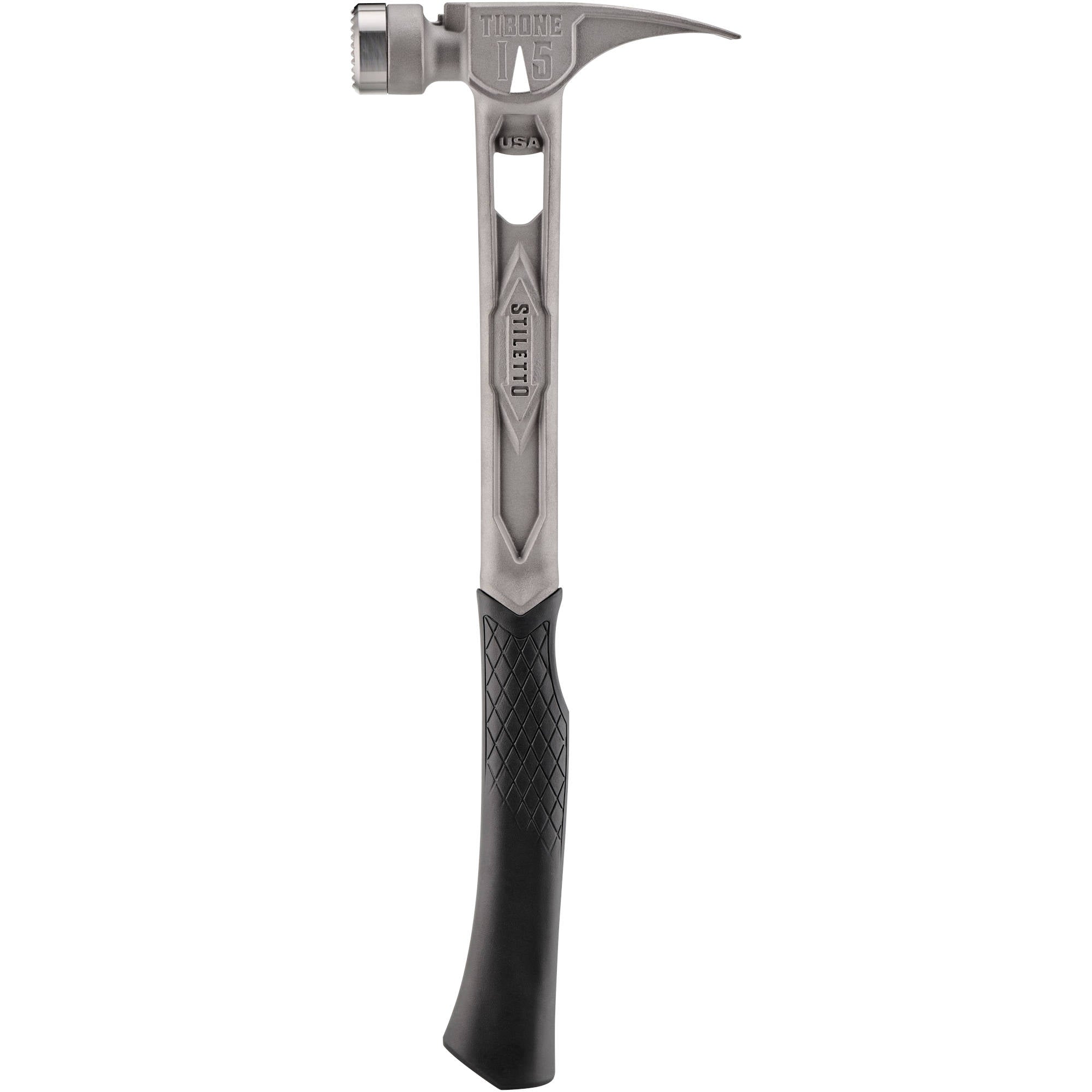 TIB15MC Stiletto 15oz TIBONE Milled/Curved Hammer - 0
