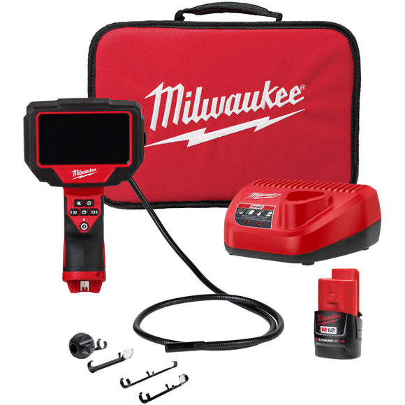 2323-21 Milwaukee M12 M-Spector 360 4' Inspection Camera