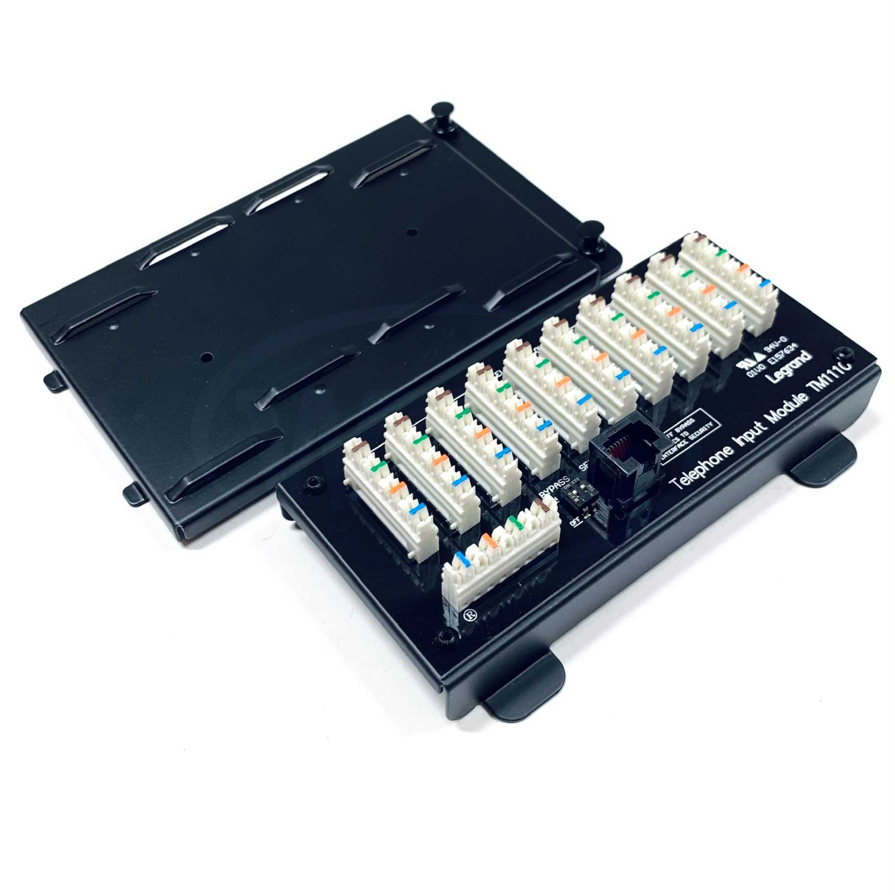 TM1110 Legrand 10-Way IDC Telecom Module, W/ RJ31X