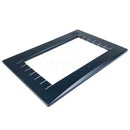 TPMC-9L-FPB-T Crestron No-button Faceplate for TPMC-9L, Black Textured-1