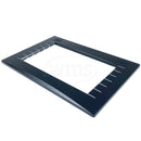 TPMC-9L-FPB-T Crestron No-button Faceplate for TPMC-9L, Black Textured-3