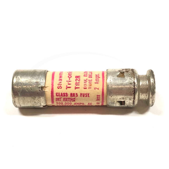 TR2R Gould Shawmut Tri-Onic 2A 250V Fuse