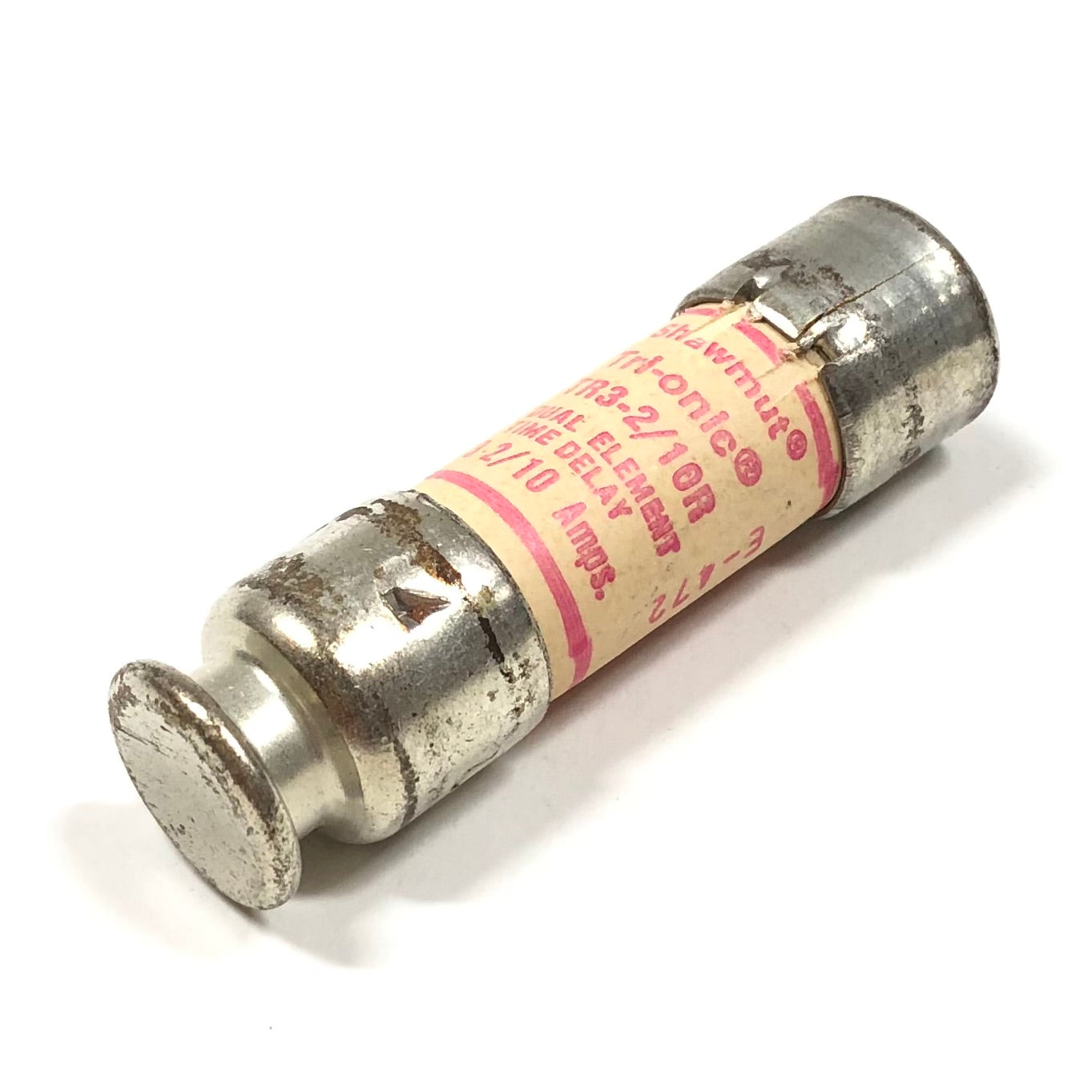 TR3-2/10-R Tri-Onic Shawmut Plated Contacts 250V Time Delay Fuse