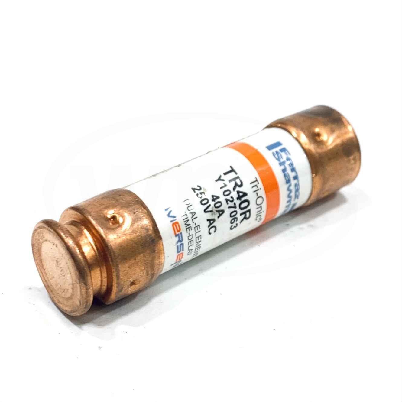 TR40R Ferraz Shawmut Mersen Fuse, Dual Element Time Delay 40A, 250VAC