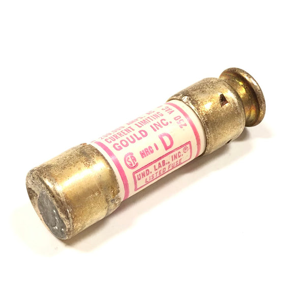 TR4R Tri-Onic Shawmut Silver Plated 250V Fuse