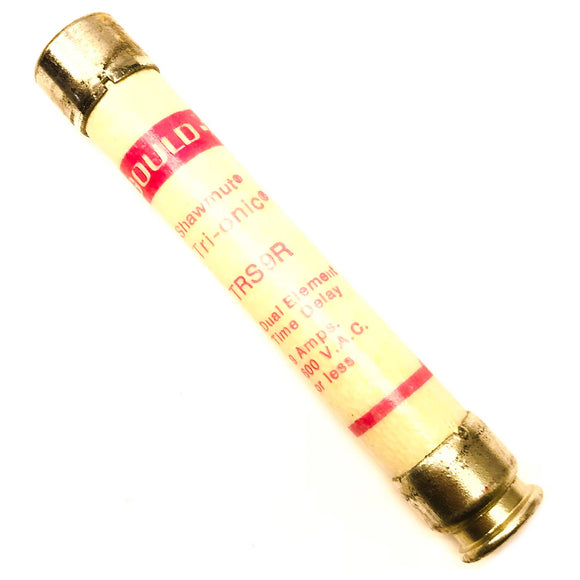 TRS-9R Shawmut 600 VAC 9 Amp Time Delay Fuse