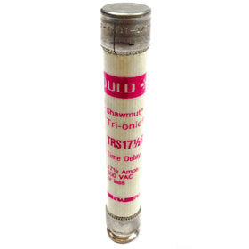 TRS17-1/2R Gould Shawmut Time Delay Fuse, 17 1/2Amp, 600VAC, Class RK5, 200kA IR