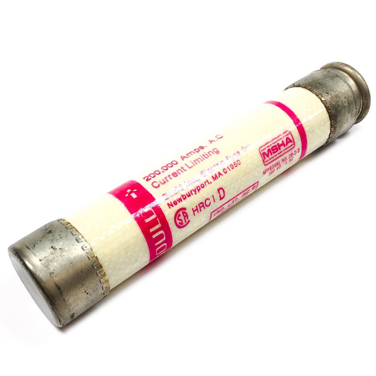 TRS50R Gould Shawmut Fuse, Dual Element, Time Delay, 50 A, 600 VAC, IR 200kA - 0