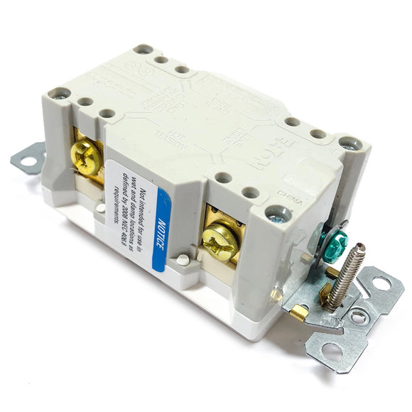 TRSGF15W Eaton GFCI Self-Test Receptacle, White