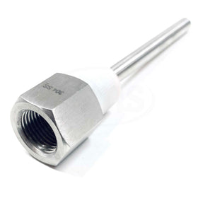 TS-3104-CI-00-AA ACI Stainless Steel Well, 4", 1/2 NPT - 0