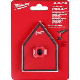 49-36-2531 Milwaukee M12 Orbital Detail Sander Pad