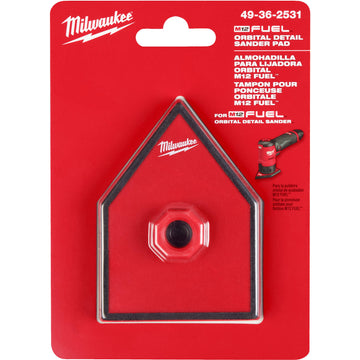 49-36-2531 Milwaukee M12 Orbital Detail Sander Pad