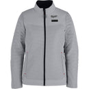 F102G-21M Milwaukee M12 Women's Heated AXIS Jacket, Gray, Medium