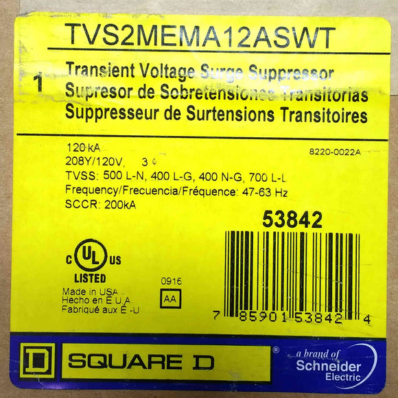TVS2MEMA12ASWT Square D Surge Protective Device
