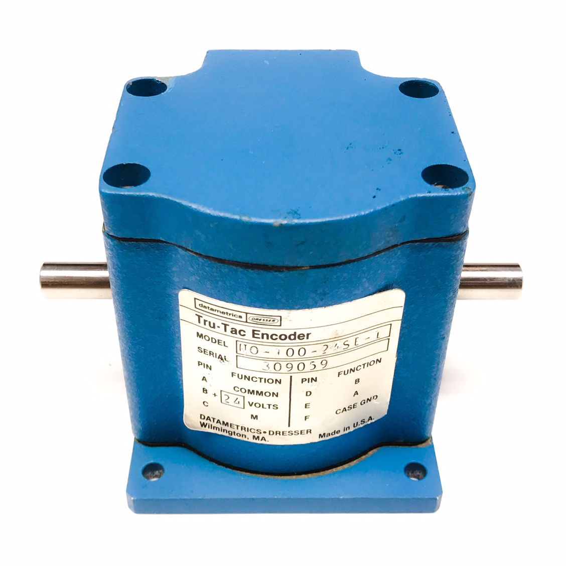 U0-100-24SE-1 Datametrics Tru-Tac Encoder, 24V - 0