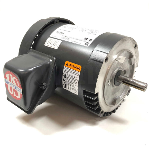 U12S2ACR US Motor 1/2 Hp, 1745 Rpm, 60Hz, 3Ph, 208-230/460V, Motor