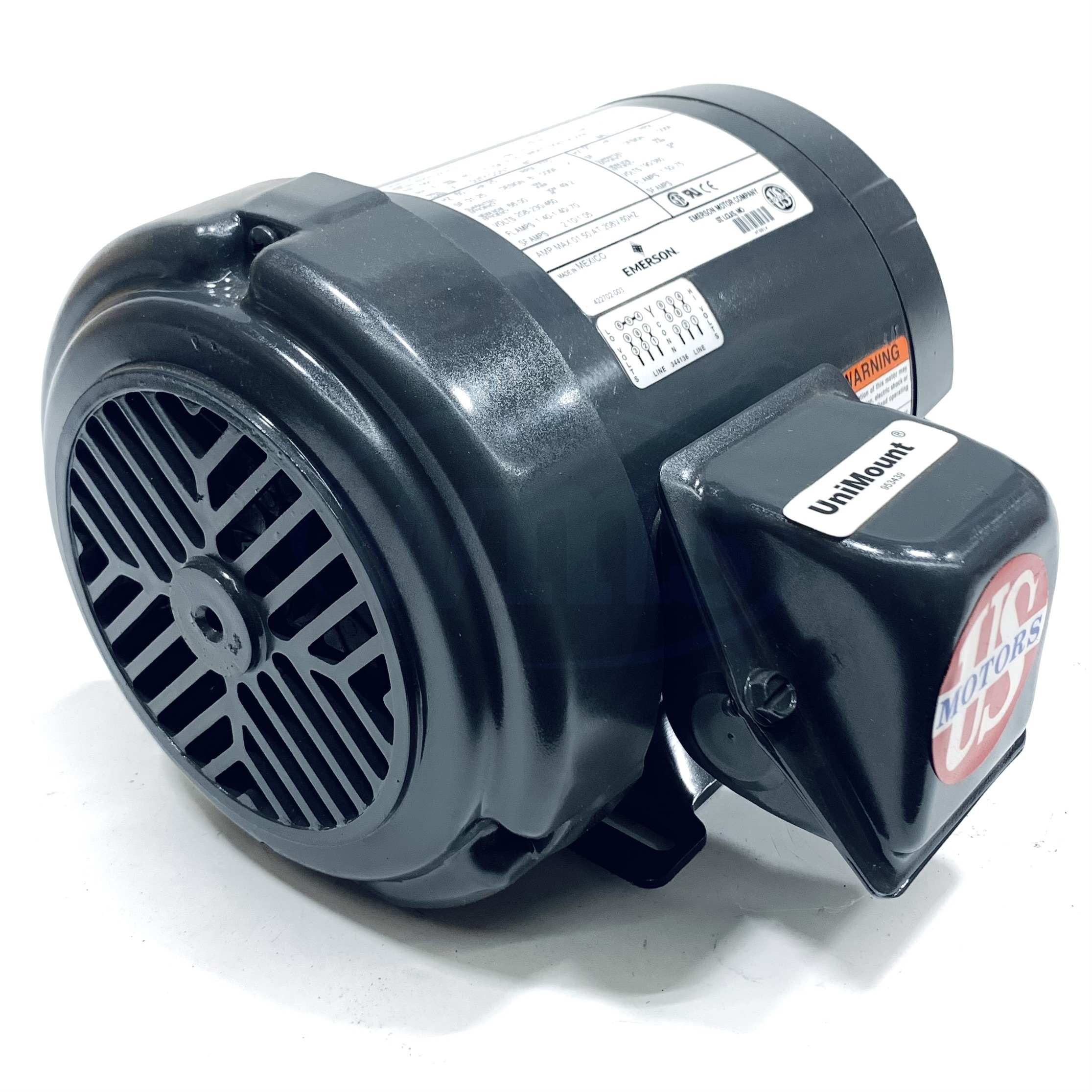 U14S2AC US Motors Electric Motor 1/4 HP, 1770 rpm, 208-230/460 V, 60/50 Hz
