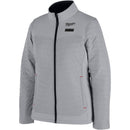 F102G-21S Milwaukee M12 Women's Heated AXIS Jacket, Gray, Small