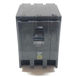 QO3100 Square D Plug-On Circuit Breaker 100A, 3Pole, 50/60Hz