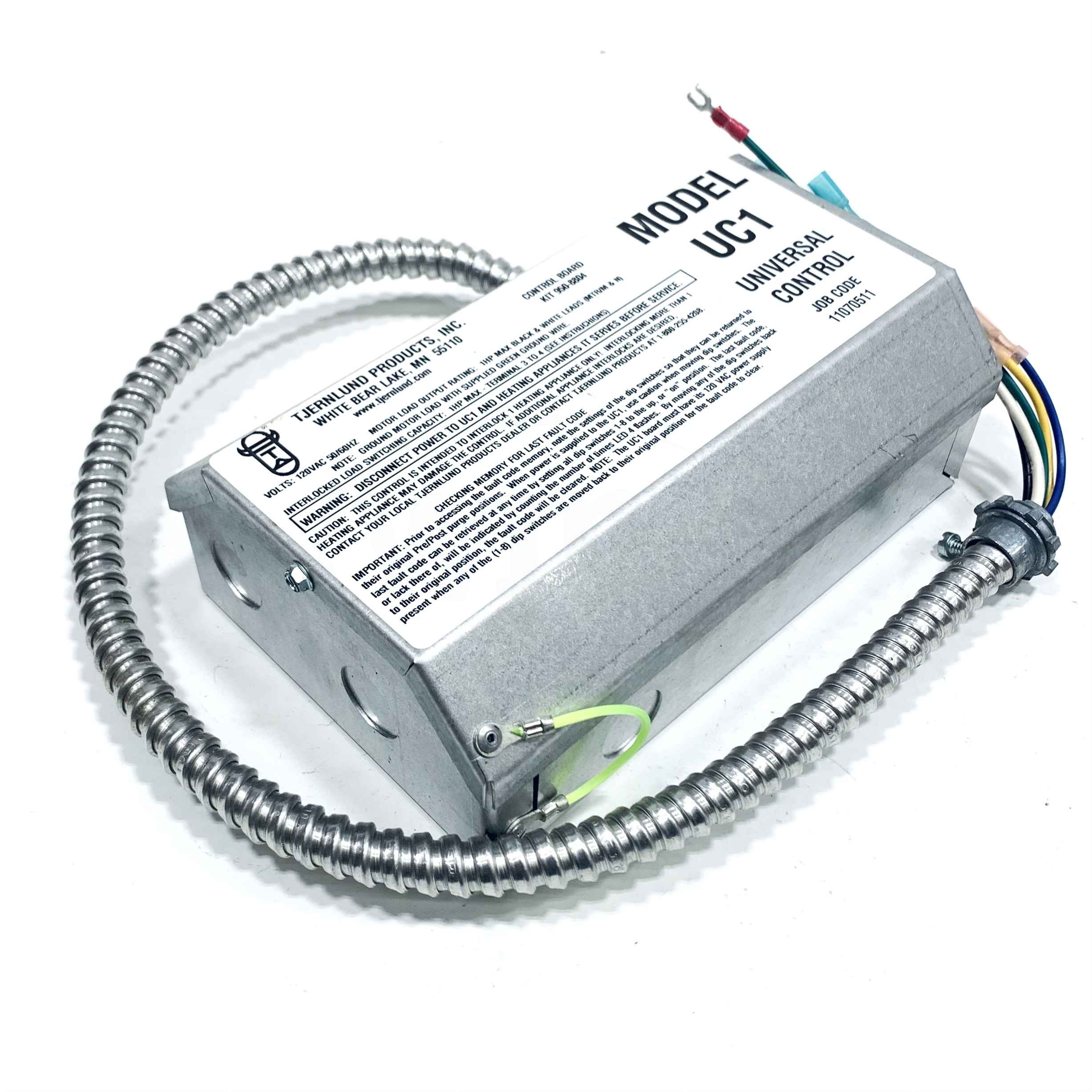 UC1 Tjernlund Universal Control Limit Switch Safety Interlock - 0