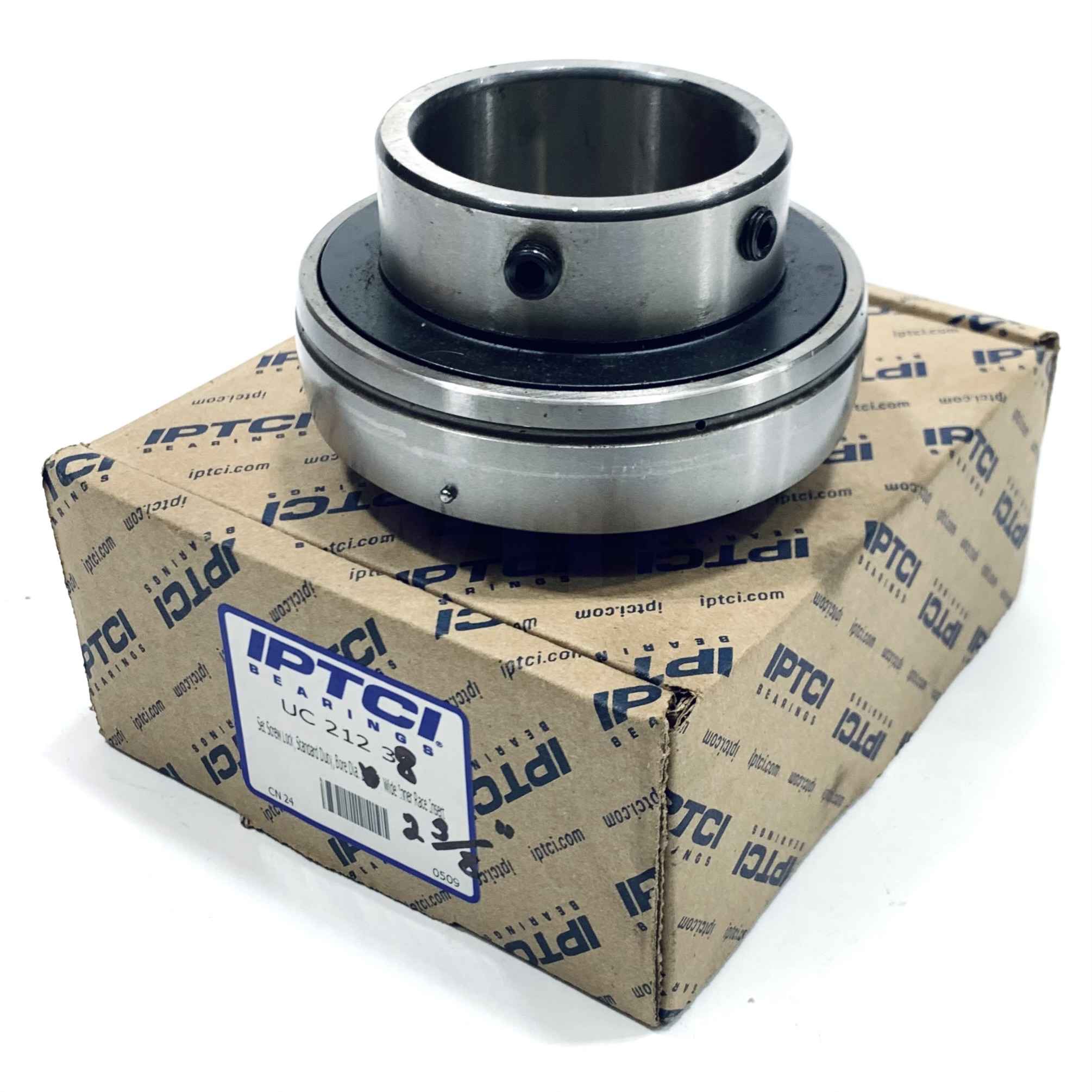 UC212-38 IPTCI Screw Locking Bearing 2-3/8"
