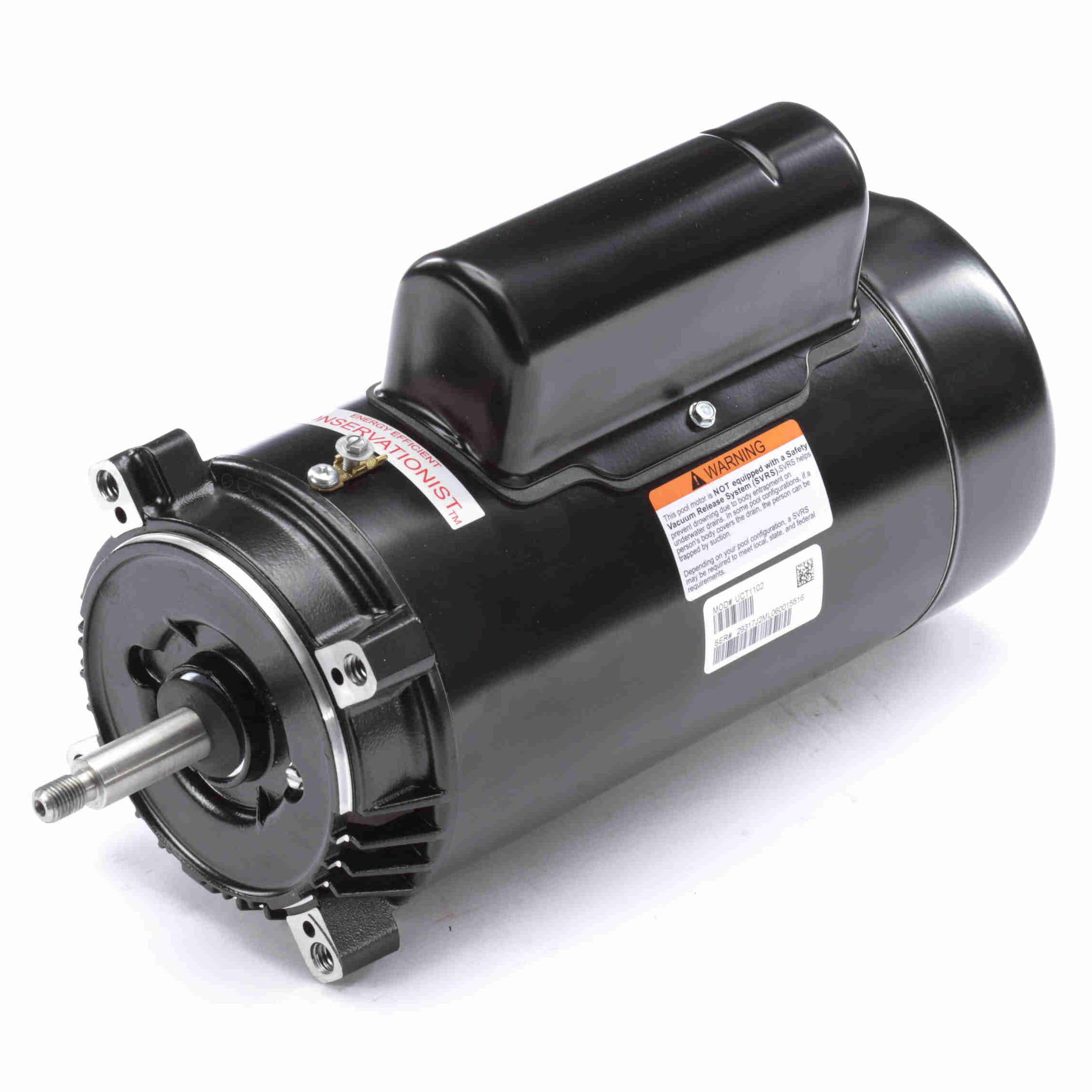 UCT1102 Century 1HP Pool Pump Filter Electric Motor, 3450RPM - 0