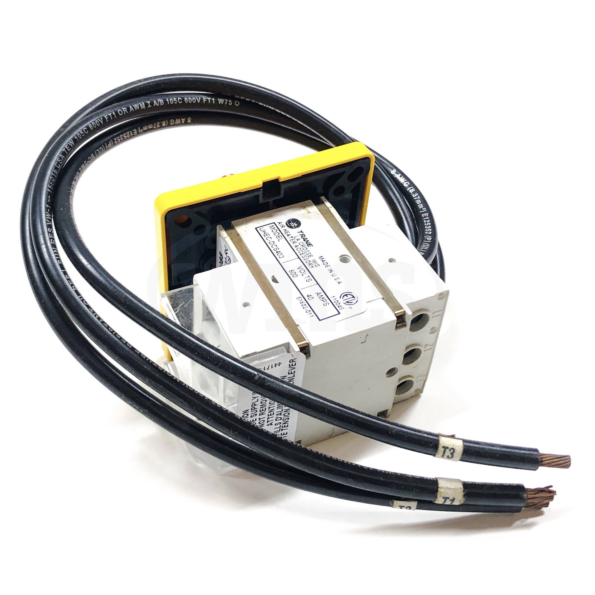 UHEC-DCS403 Trane Disconnect Switch PCN 07171677 P/N 56624-169