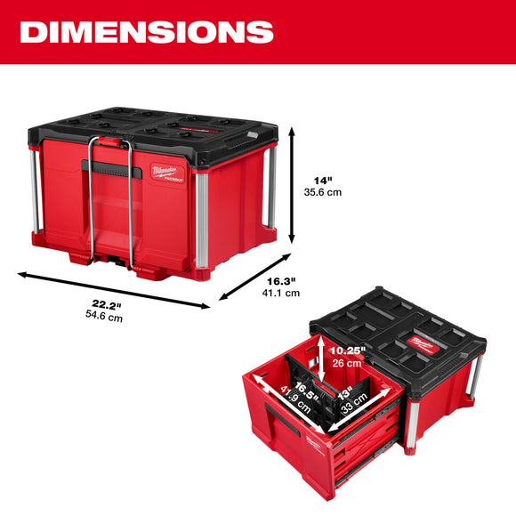 48-22-8441 Milwaukee PACKOUT Single Drawer Tool Box