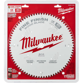 48-40-1224 Milwaukee 12" 80T Fine Finish Circular Saw Blade