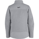 F102G-21M Milwaukee M12 Women's Heated AXIS Jacket, Gray, Medium