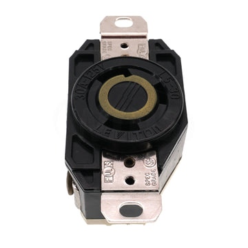 Leviton 2610 Lock Receptacle 125VAC 2 Pole 3 Wire