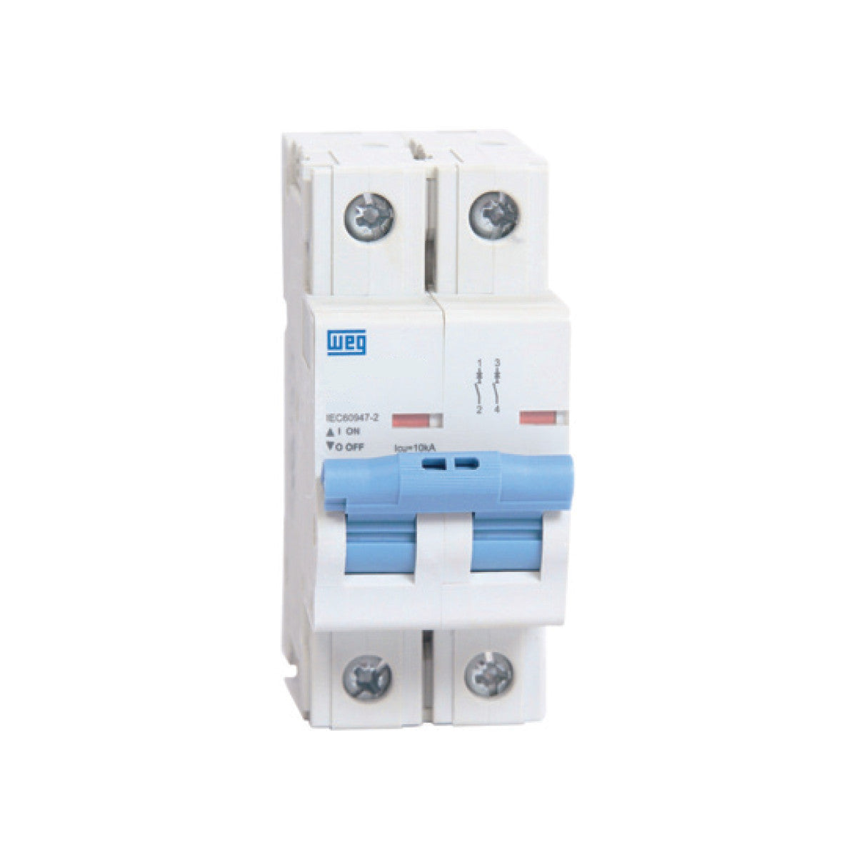 UMBW-1D2-1.5 WEG Miniature Circuit Breaker, 1.5 Amp, 2 Pole
