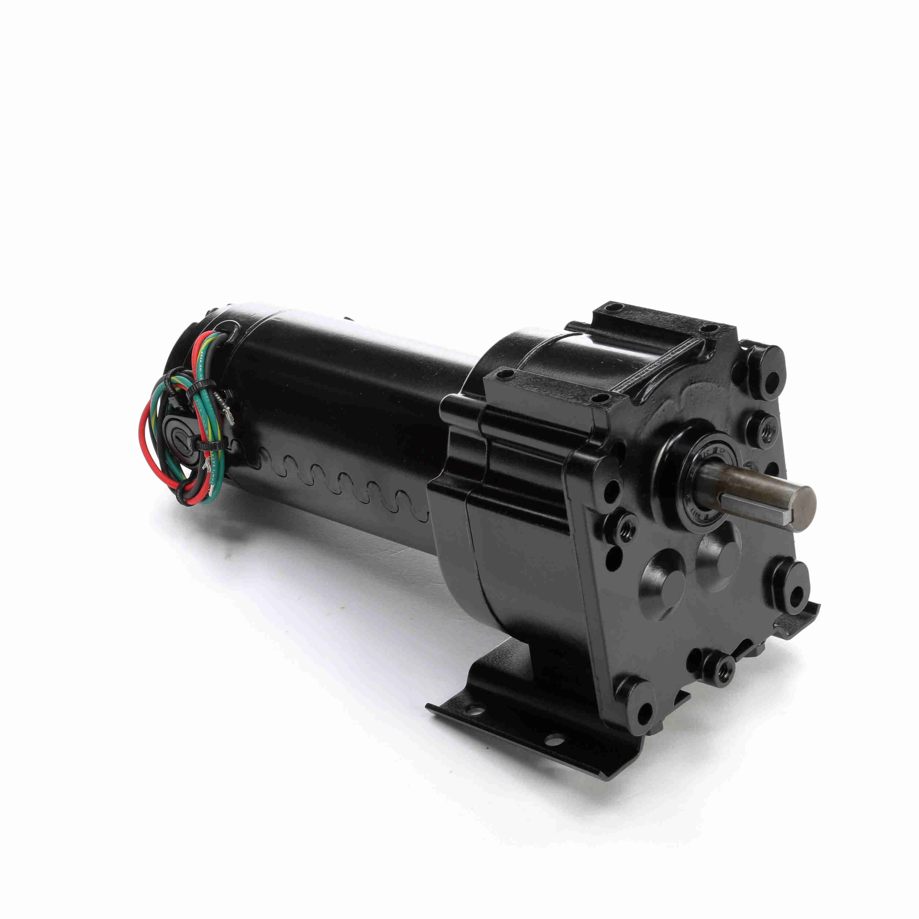M1125074.00 Leeson 1/8HP Parallel Shaft DC Gearmotor, 167 RPM, 43 lb-i ...